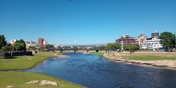 Creciente en el San Roque