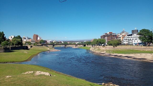 Creciente en el San Roque