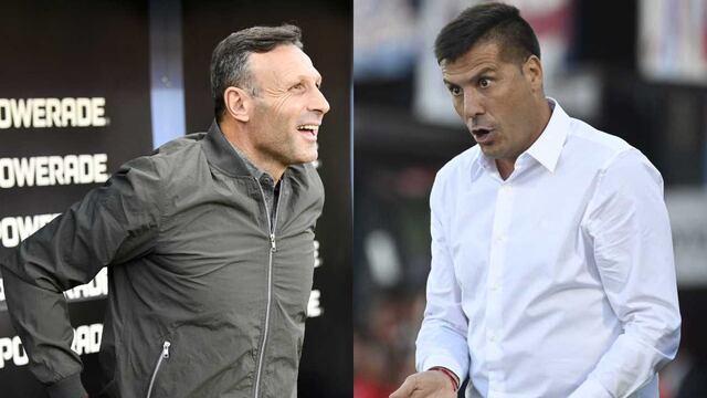 Walter Ribonetto y Juan Cruz Real, los técnicos de Talleres y Belgrano, respectivamente, con chances de llevarlos a octavos de final (La Voz)