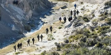 Sigue la búsqueda de los jubilados que desaparecieron en Chubut. (Gentileza)