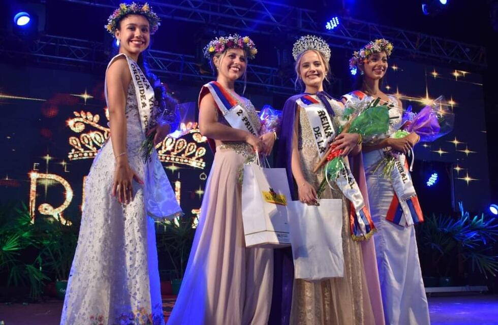 La Fiesta Nacional de la Orquídea y Provincial de la Flor ya cuenta con nuevas soberanas