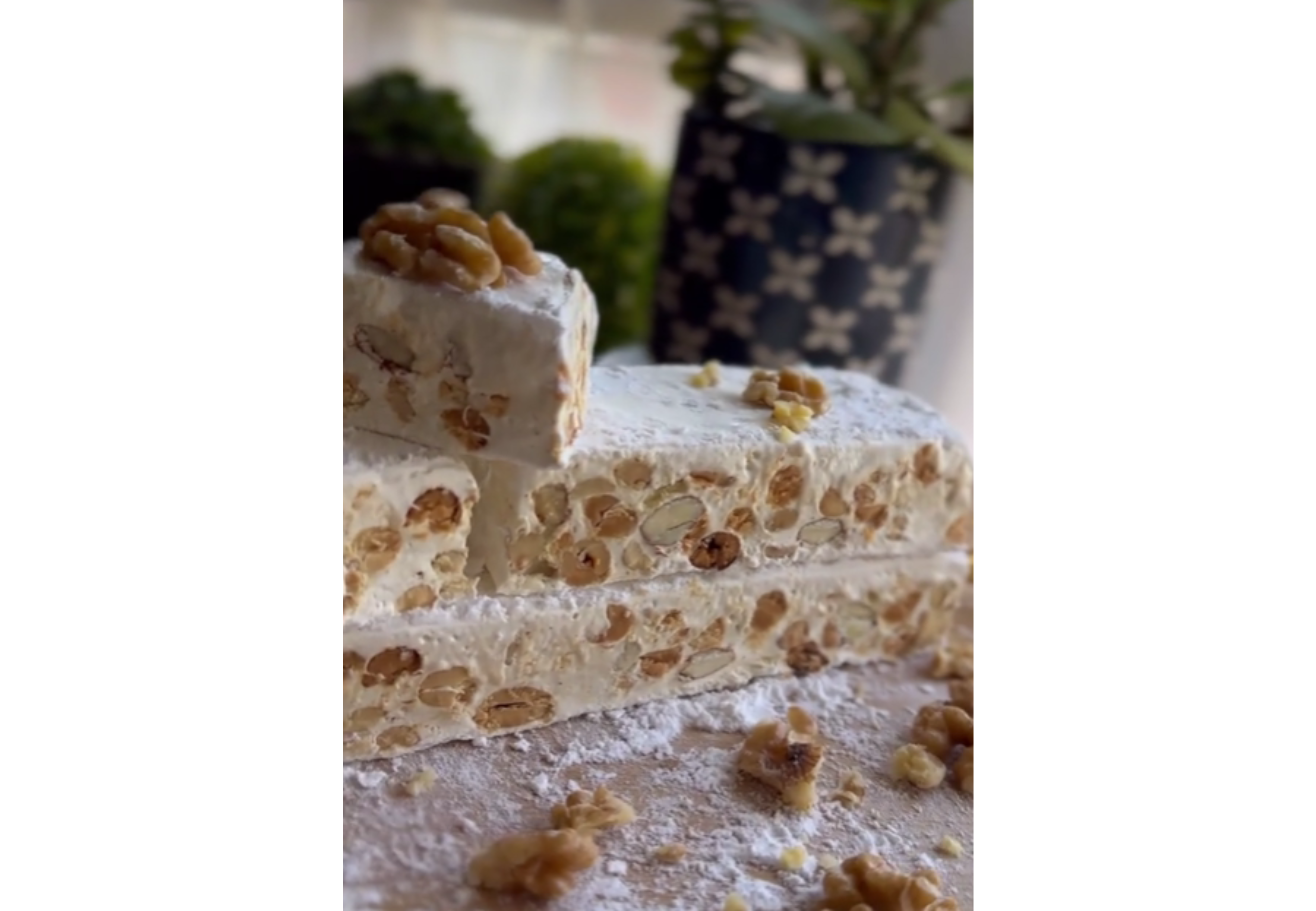 Turrón de Navidad muy fácil de hacer.