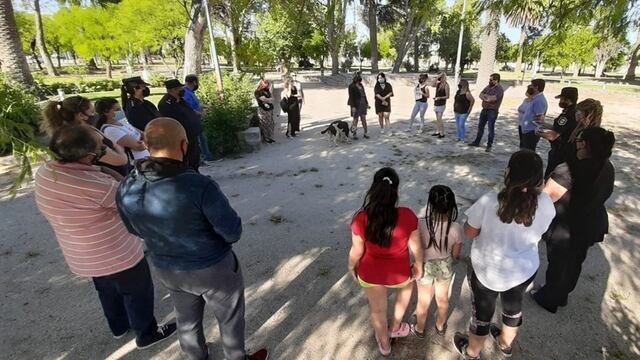 Reunión de vecinos en Cerri con el Secretario de Seguridad