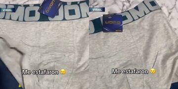 El video viral sobre la estafa.