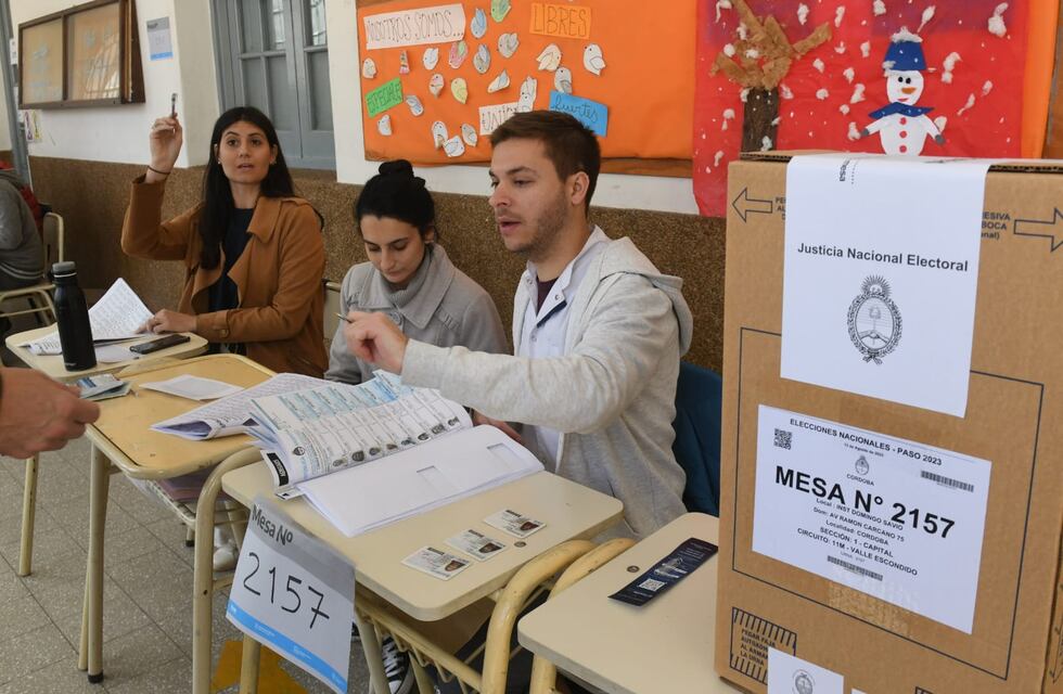 ¿Habrá multa para las autoridades de mesa que no asistieron a las elecciones PASO de Córdoba?