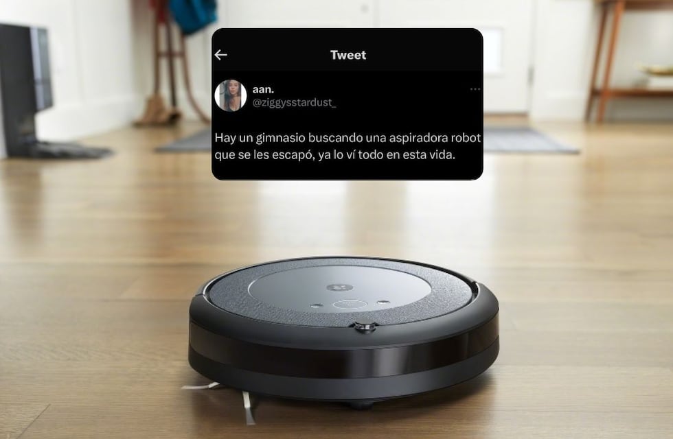 Como en Black Mirror: se les escapó la aspiradora robot y la razón hizo explotar a todo Tiktok de risa