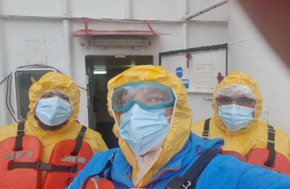 Cinco tripulantes de un barco que ancló en La Paz dieron positivo para Covid-19