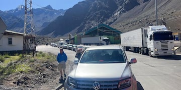 Demoras en el paso a Chile de más de 8 horas.