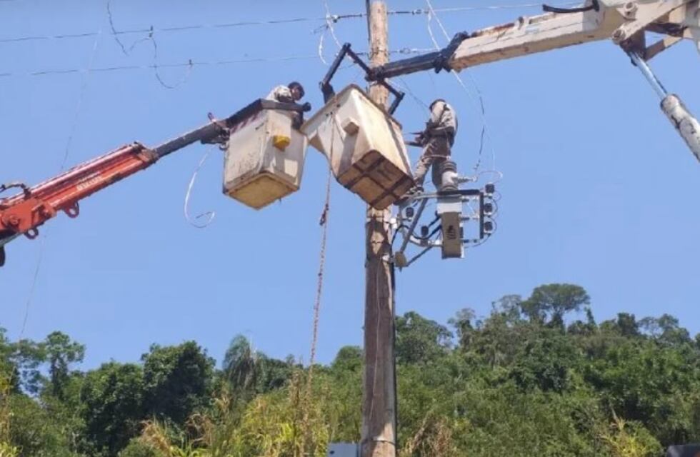 Energía de Misiones realizó mejoras en la potencia energética de diferentes barrios