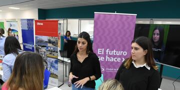Primera Feria del Trabajo en la UNRaf