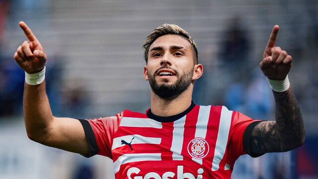 Taty Castellanos, el mendocino que llegó al Girona, fue presentado yen menos de 48 horas de ponerse la camiseta del Girona convirtió su primer gol.