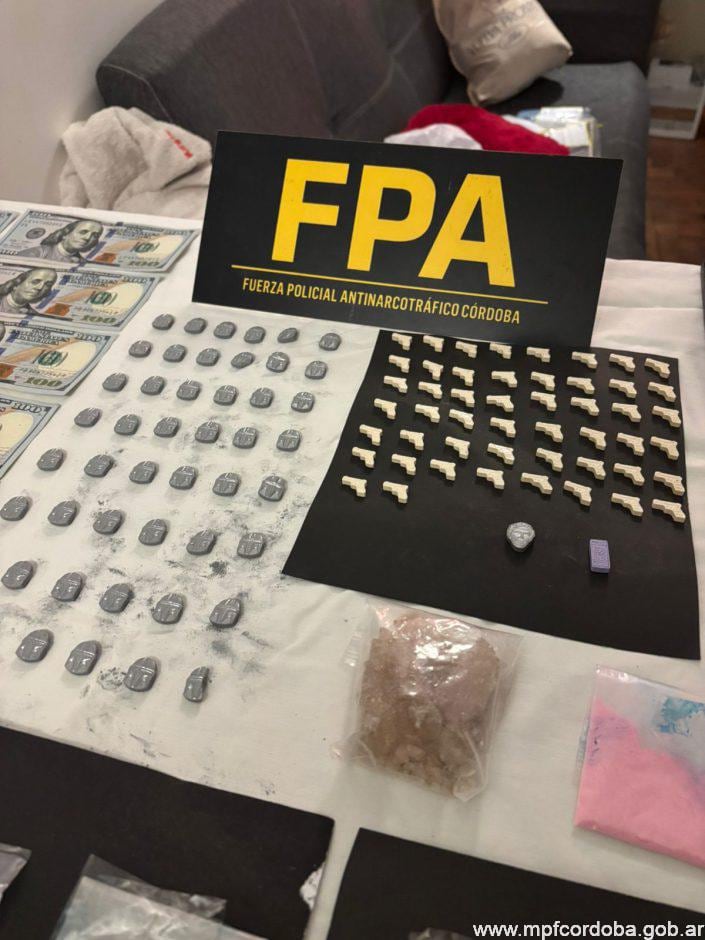 Detuvieron a dos mujeres por venta de drogas en Nueva Córdoba. (Foto: MPF)