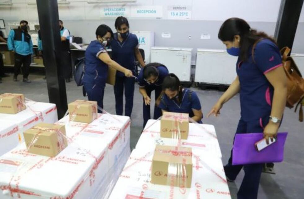 Llegaron las primeras 4000 dosis de la vacuna Sputnik V a Salta