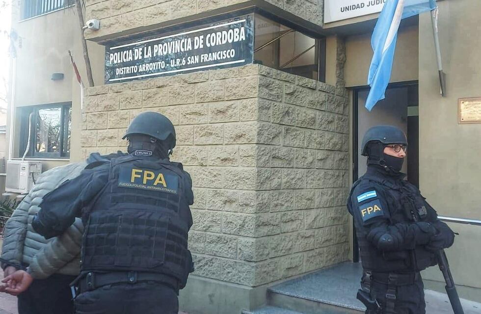 Arroyito: la FPA detuvo a un hombre de 30 años por delivery de droga