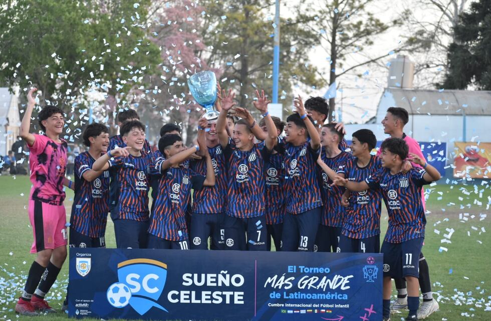 Todos los campeones del Sueño Celeste, la cumbre del fútbol infantil