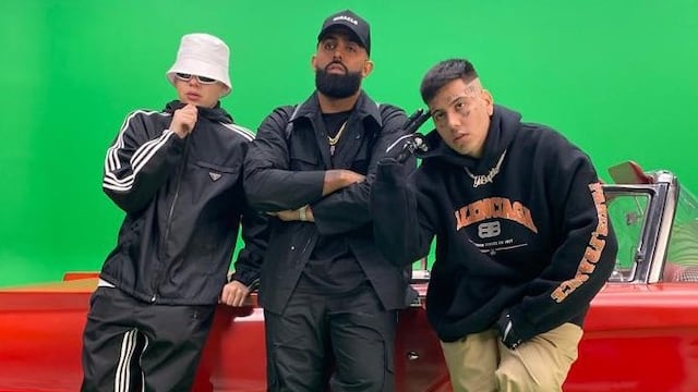Bizarrap, Duki y Eladio Carrion