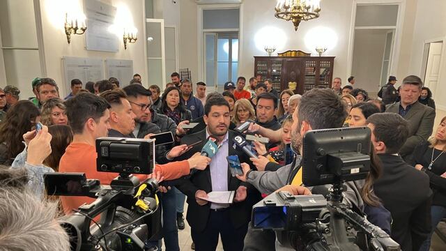 El intendente de Malargüe, Juan Manuel Ojeda, presentó en la Legislatura el proyecto para desarrollar la minería en el departamento sureño.