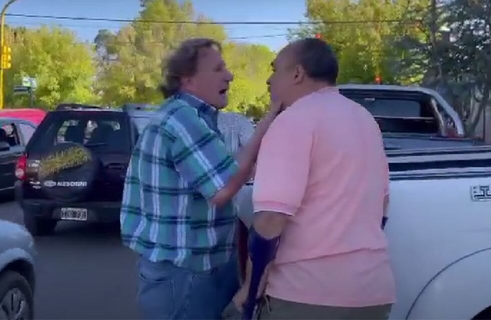 Polémica en Mendoza: dos políticos se pelearon a las piñas en plena calle