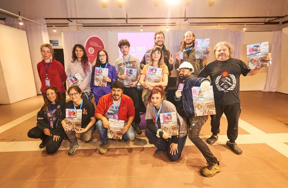 Comenzó en Ushuaia el 5º Encuentro Internacional de Muralistas