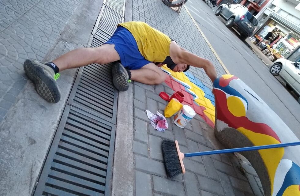 Avanza la intervención artística en el Centro Comercial a cielo abierto