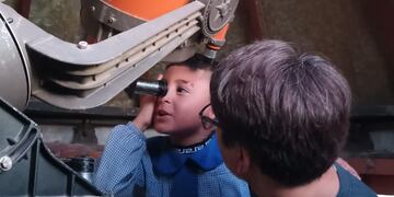 El Jardín de Infantes N° 5 "Federico Fröebel" realizó una visita al Observatorio Municipal de Rafaela