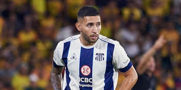 Nahuel Bustos contó la importancia de Alexander Medina para su regreso a Talleres. (Prensa Talleres)