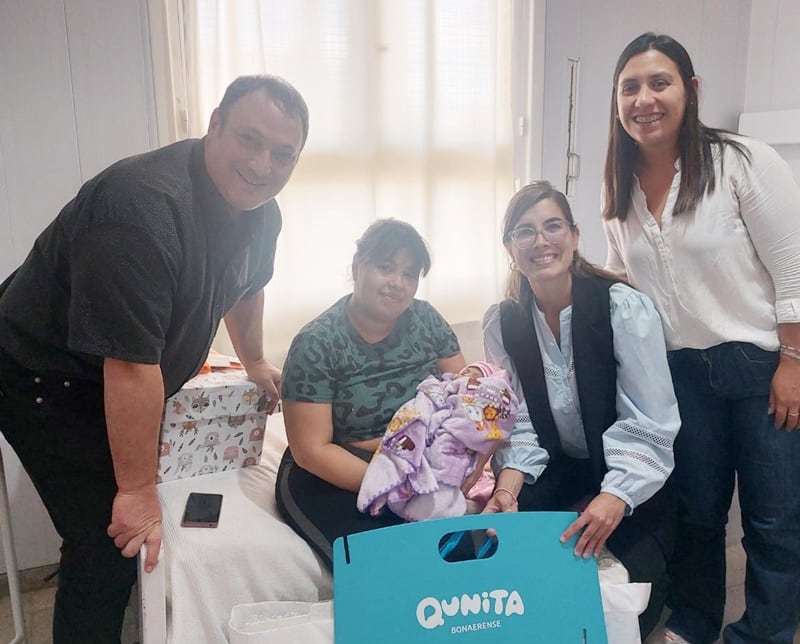 Se entregó el primer kit del Programa “Qunita Bonaerense” en Gonzales Chaves