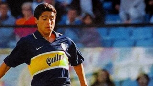 Juan Román Riquelme debutó hace 25 años con la camiseta de Boca
