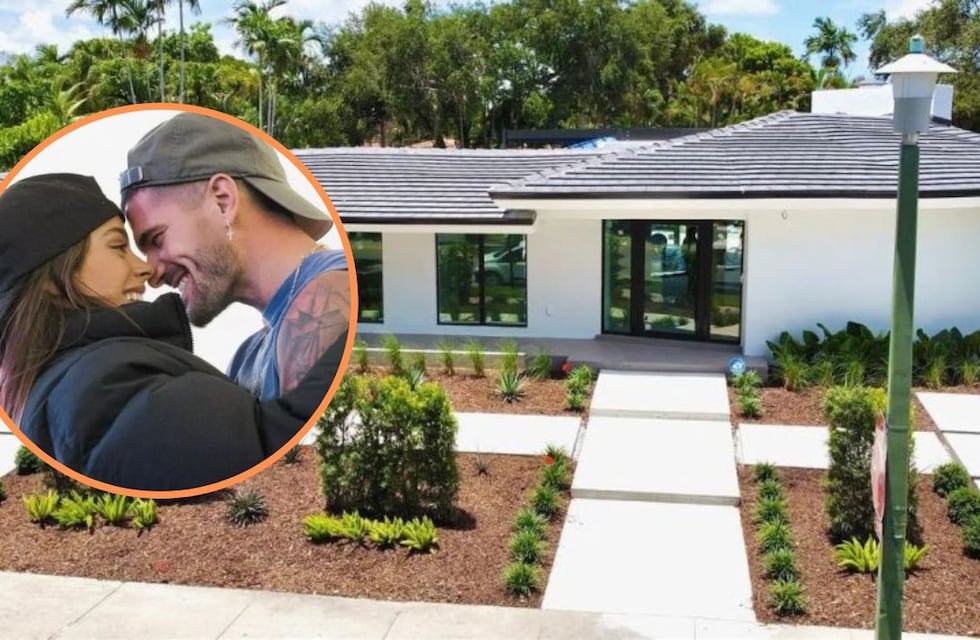 Vale 3,7 millones de dólares: así es la casa de Miami que compró Rodrigo de Paul para compartir con Tini Stoessel
