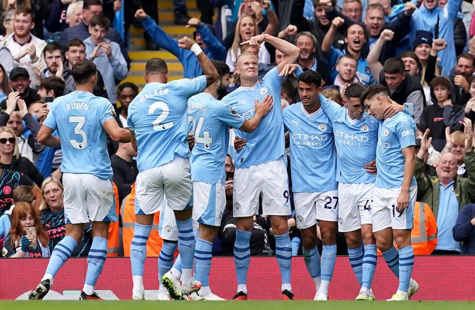 ¡Para enmarcar en un cuadro!: el video del golazo del Manchester City con 47 toques