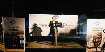 Apertura de la Fiesta Nacional de la Ganadería en Alvear.