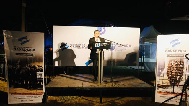 Apertura de la Fiesta Nacional de la Ganadería en Alvear.