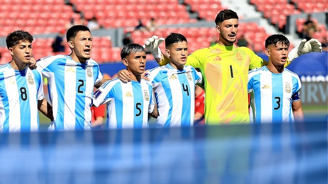 Santino Barbi Selección Argentina Sub 20
