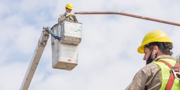 Denunciaron el robo de casi una decena de luminarias led instaladas en el mes de noviembre en la ruta 50. Gentileza Municipalidad de San Martín