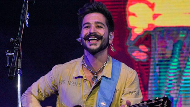 Camilo tuvo el primero de sus cinco shows ante un Luna Park colmado .