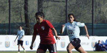 La cordobesa marcó un golazo de tiro libre.