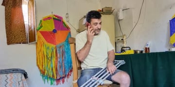 Martín pide ayudar para encontrar su prótesis. (Foto: El Doce)