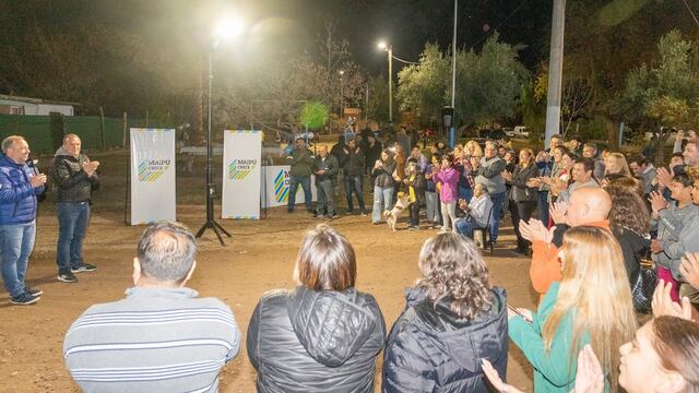 Maipú crece en su plan de reconversión lumínica