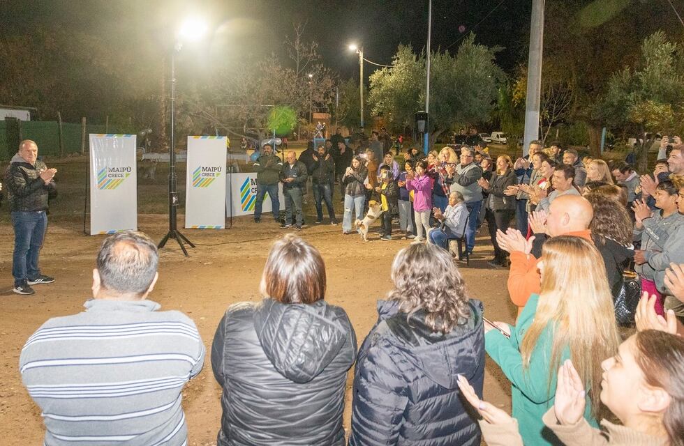 Maipú crece en su plan de reconversión lumínica