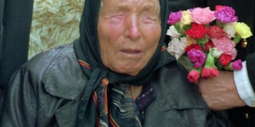Baba Vanga, la clarividente búlgara.