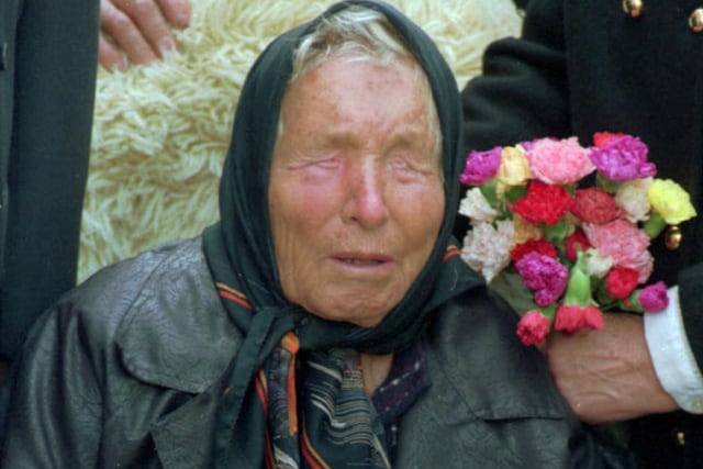 Baba Vanga, la clarividente búlgara.