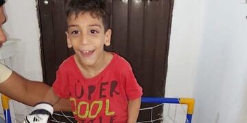 Marito Cuello, el pequeño santiagueño que desea conocer al Dibu Martínez.