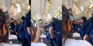 Una mujer de Concordia, Entre Ríos se negó a usar el tapabocas en el transporte público y fue detenida por la policía.