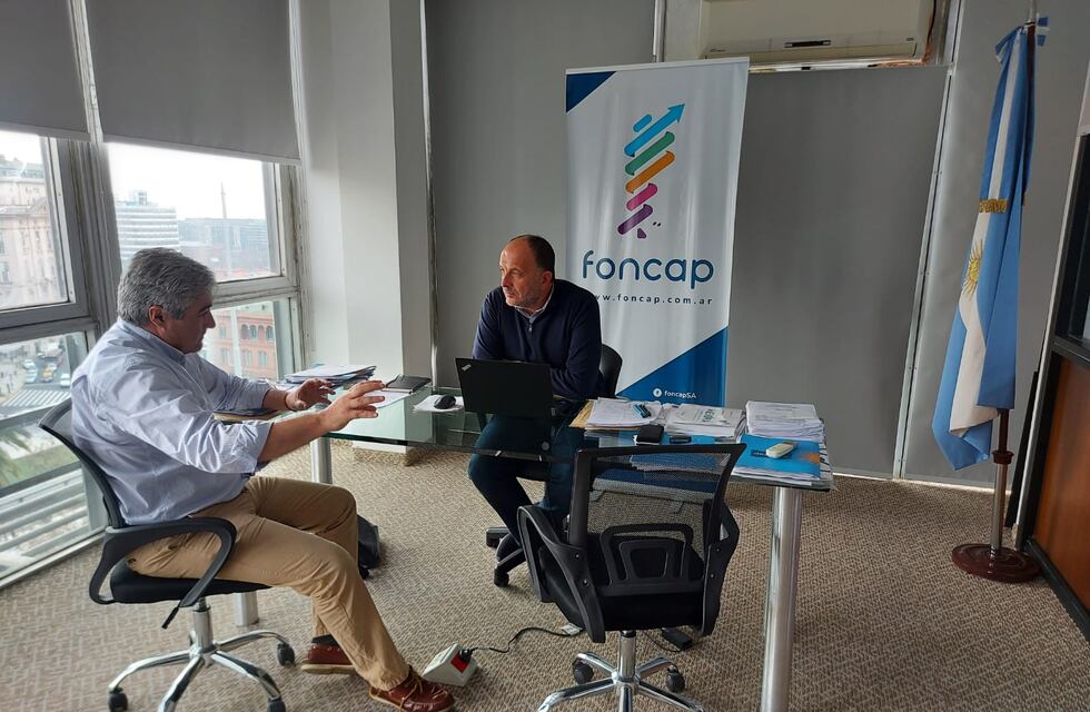 Pablo Garate se reunió con el presidente de la Unión de Emprendedores