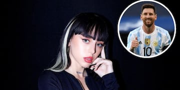 La increíble experiencia de Nicki Nicole en un evento con Lionel Messi.