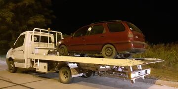 El Palio que retuvieron en un control