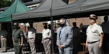 El comandante mayor de la Región IV de Gendarmería Nacional, Carlos Miguel Recalde, asumió el cargo.