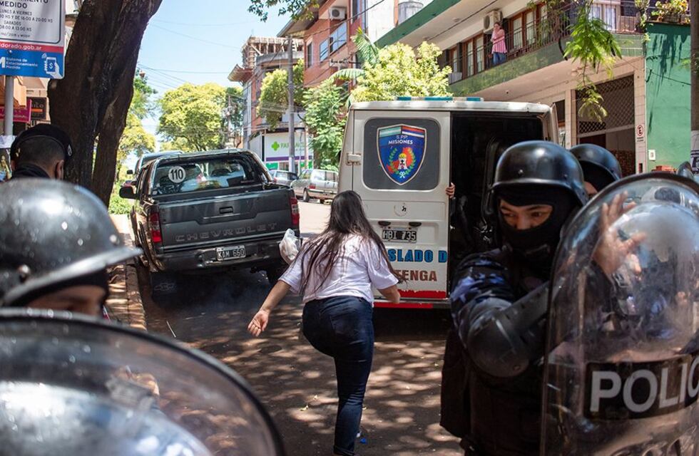 Femicidio de Vilma Mercado: intentaron linchar al acusado a la salida del juicio en Eldorado