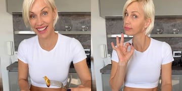 El almuerzo “simple y rico” de Ingrid Grudke listo en 3 simples pasos