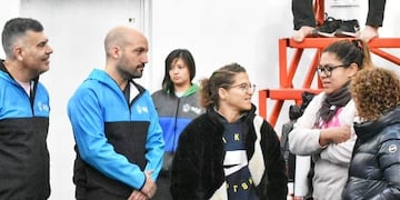 La campeona mundial y doble medallista olímpica Paula Paretto llegó a Río Grande